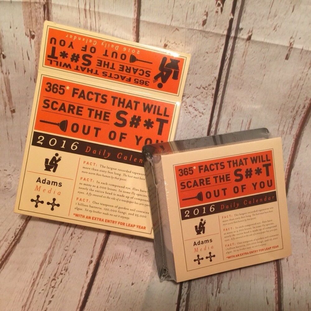365 Facts that Will Scare the S#*t Out of You 2016
